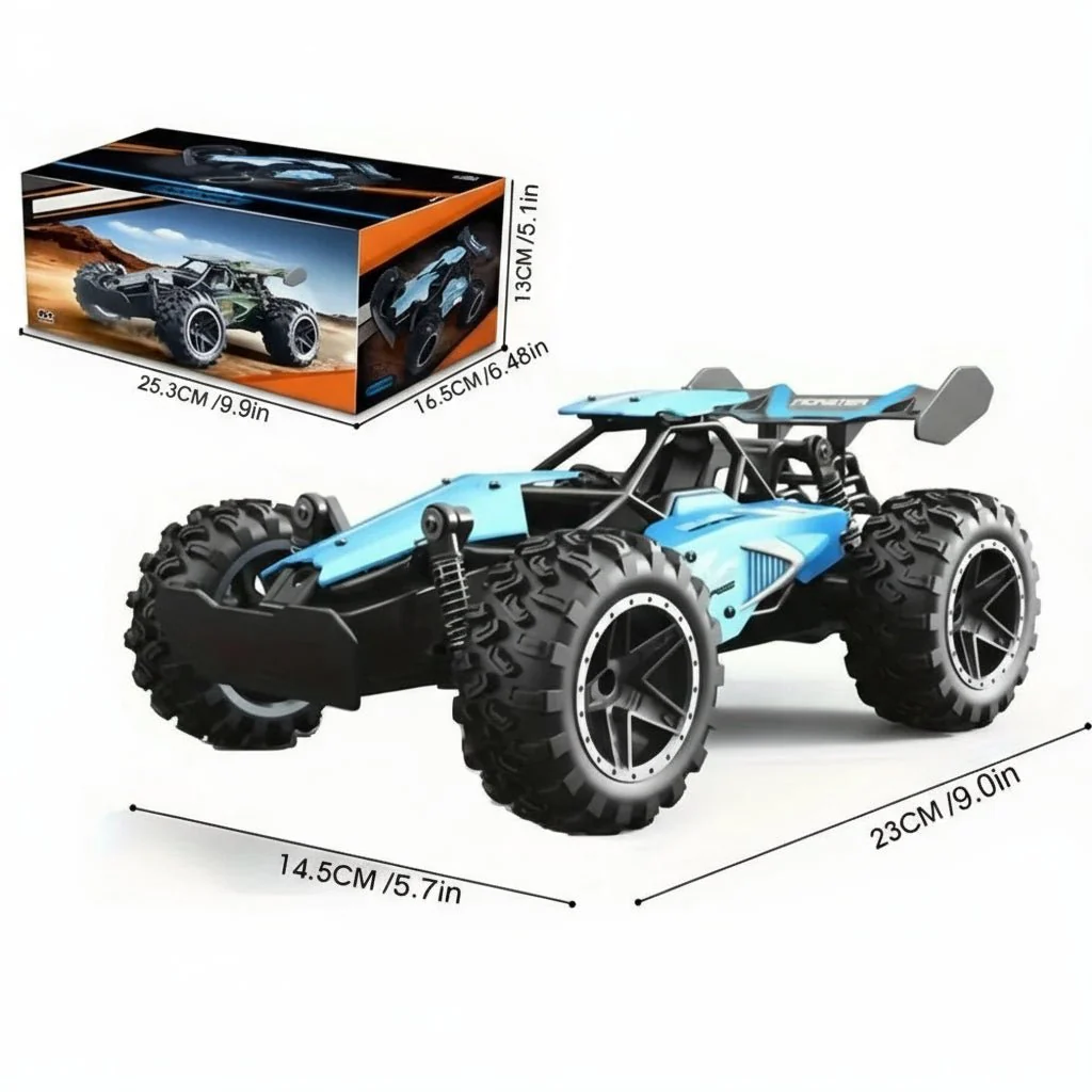 DIRTCLUTCH – Electric 1:18 RC Truck with strong suspension and tires - Image 10