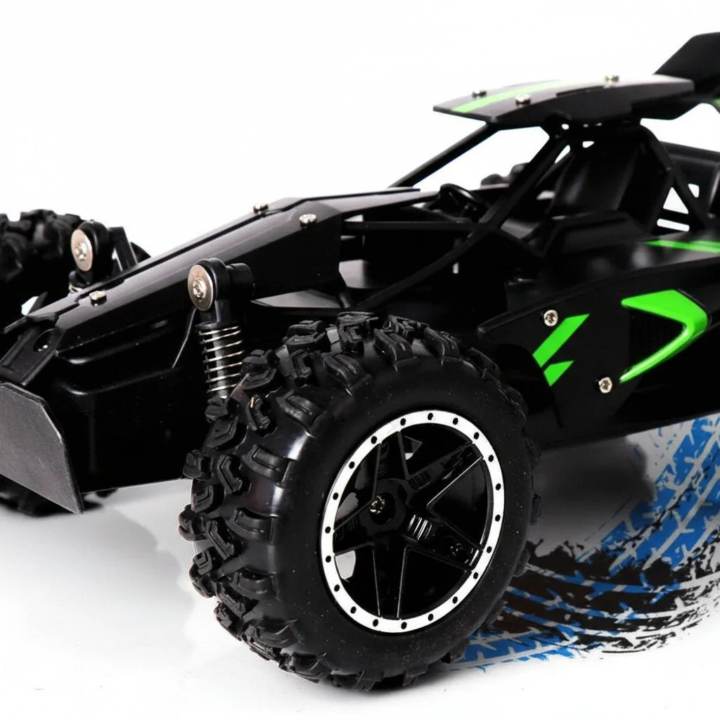 DIRTCLUTCH – Electric 1:18 RC Truck with strong suspension and tires - Image 6