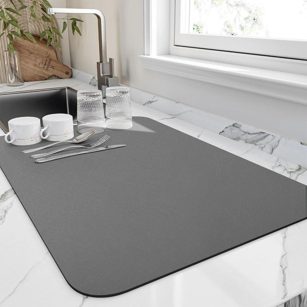 DISHDRY - Quick-drying diatomite crockery mat for clean kitchens - Image 2
