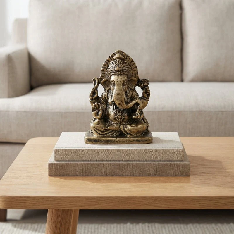 DIVINITY - Resin Ganesha Figurine for Inner Peace and Success - Image 2