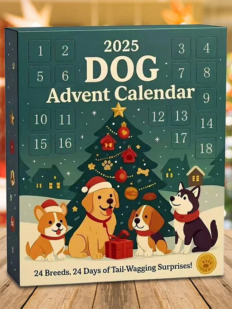 DOGMAS – Advent calendar for dogs with 24 festive toys - Image 5