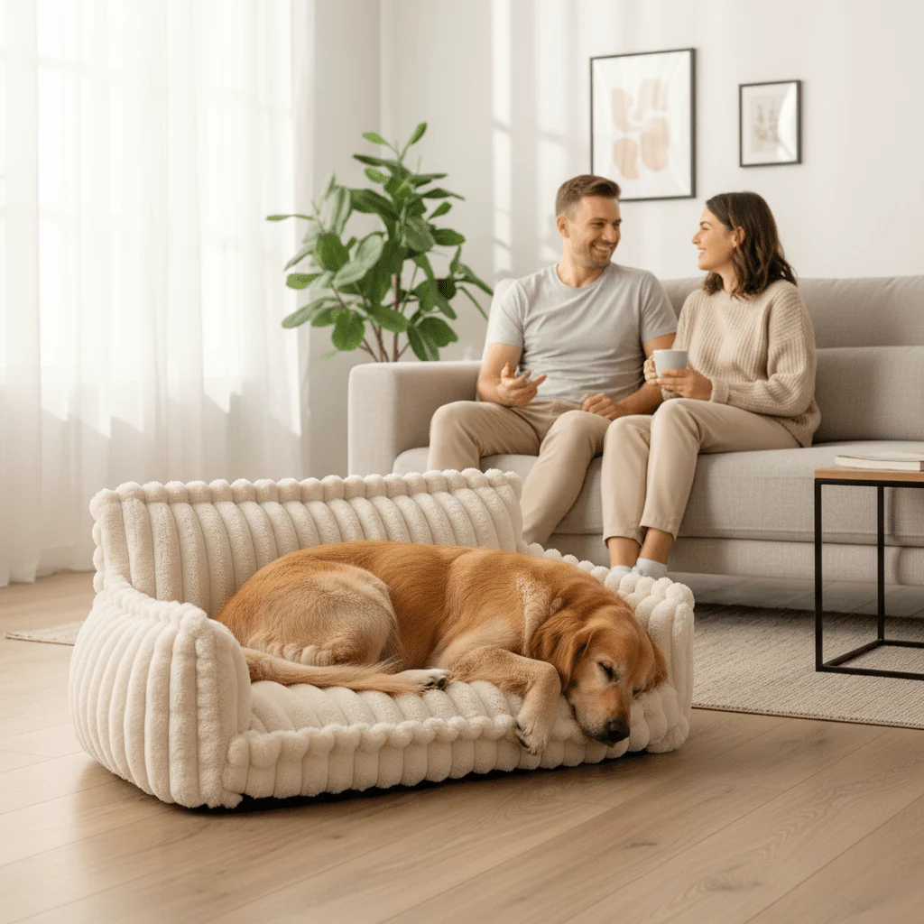 DOGVIA – Soft & washable orthopedic dog sofa for pets - Image 2