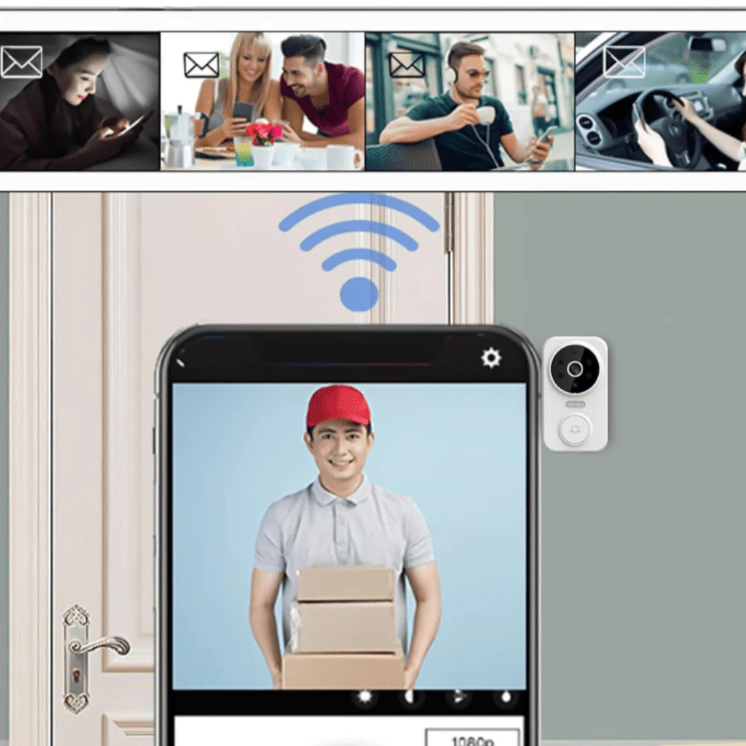 DOORWATCH PRO – Wireless HD Video Doorbell with Motion Detection & Two-Way Audio - Image 6