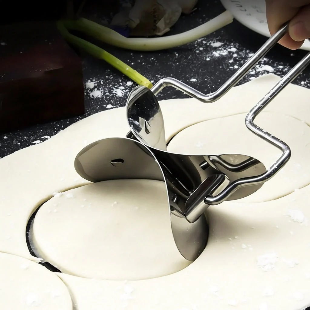 DOUGHLINE – Professional dough cutter and roller with stainless steel blade - Image 4