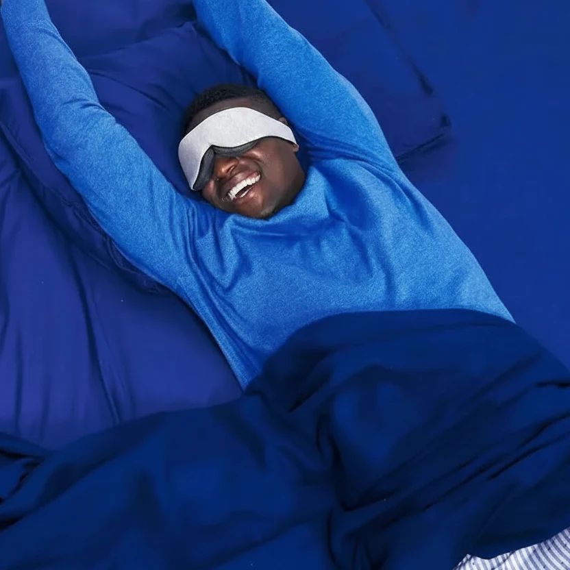 DreamFoam 3D – Sleep Mask made of Memory Foam with Adjustable Eye Cups - Image 3