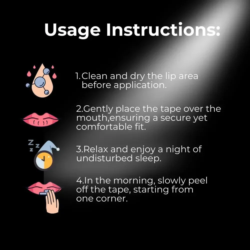 DREAMSTRIP – Gentle Sleep Strip Mouth Patch for Sleep, Anti-Snoring Solution - Image 6