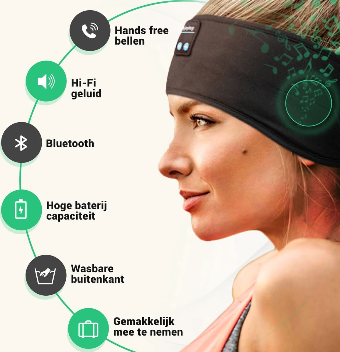 DREAMWAVE – Smart Bluetooth Sleep Band for Deep Sleep & Relaxation - Image 4