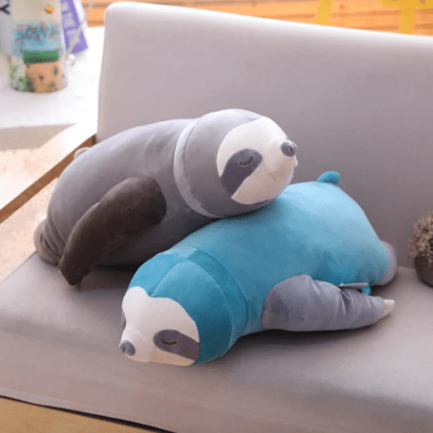 DREAMYSLOTH – Oversized Sloth Plush Toy for Hugging, Napping, and Relaxing - Image 4
