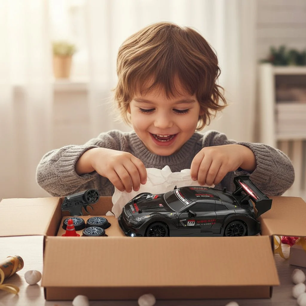 DRIFTIGNITE – 4WD RC drift car with especially slippery tires - Image 3