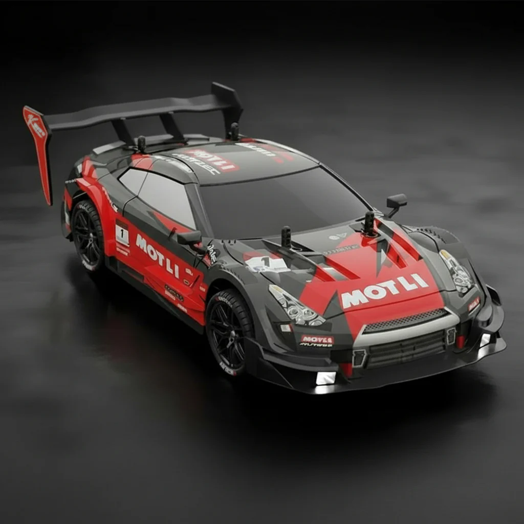 DRIFTVISION – 2.4 GHz all-wheel-drive drift car with realistic details - Image 2