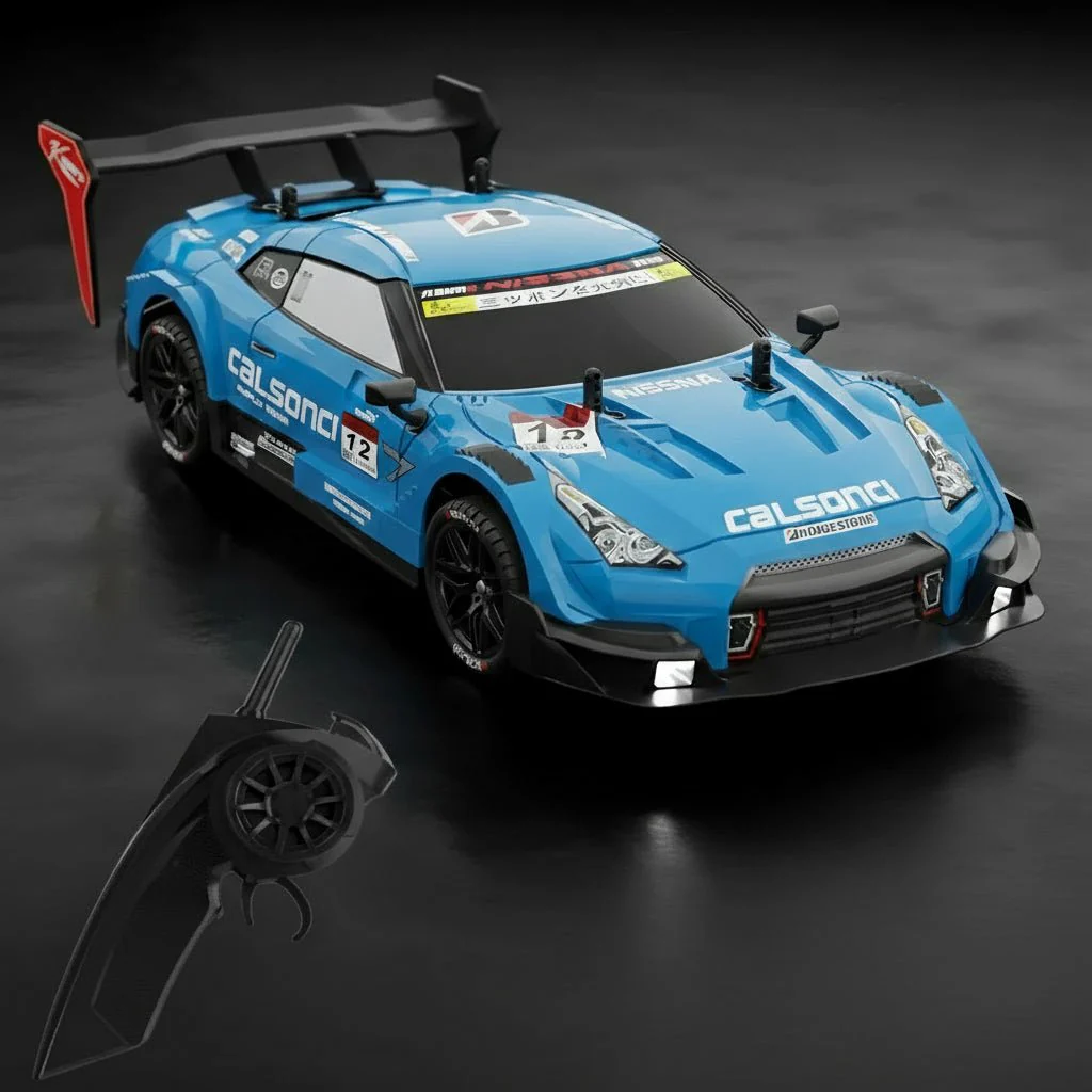 DRIFTVISION – 2.4 GHz all-wheel-drive drift car with realistic details - Image 4