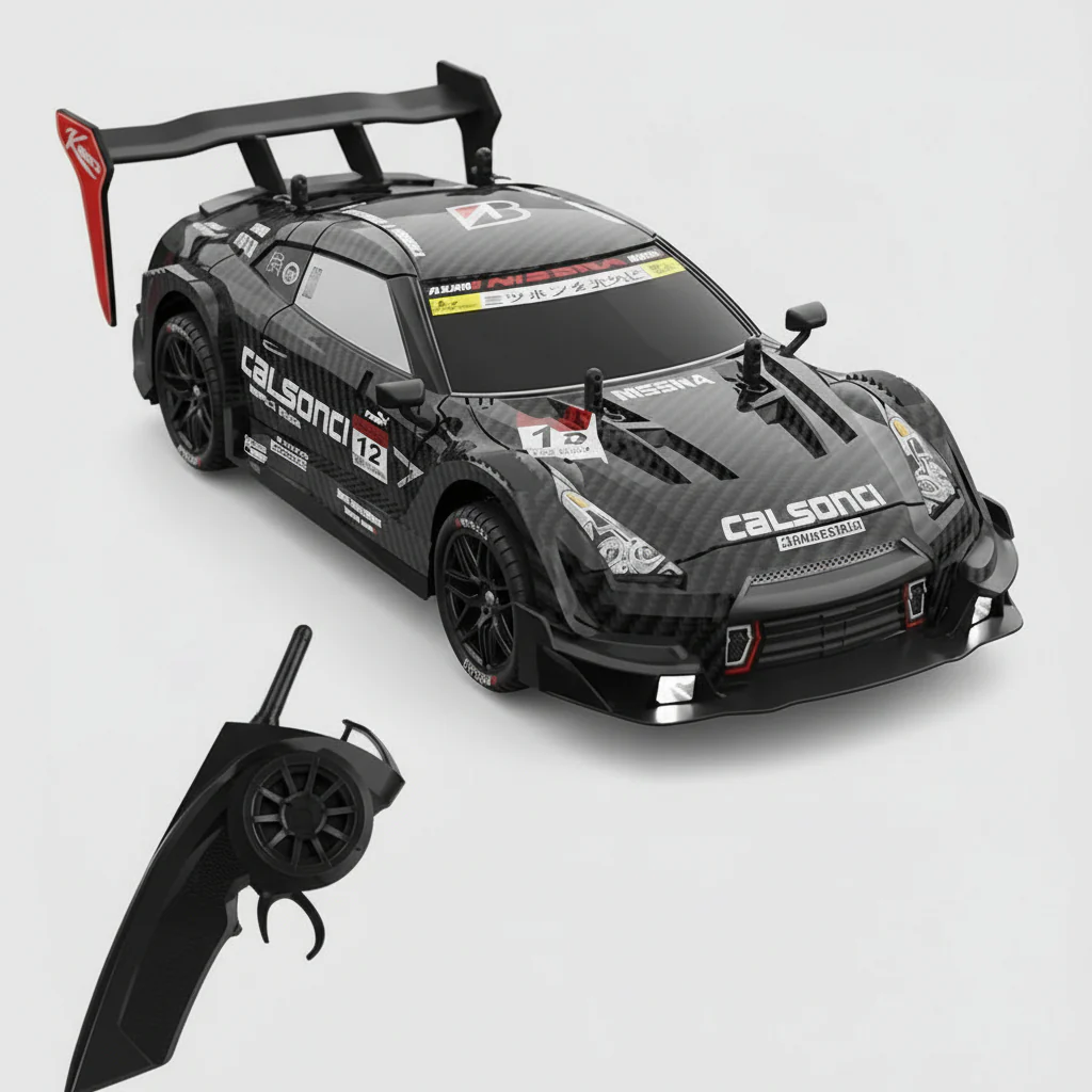 DRIFTVISION – 2.4 GHz all-wheel-drive drift car with realistic details - Image 5