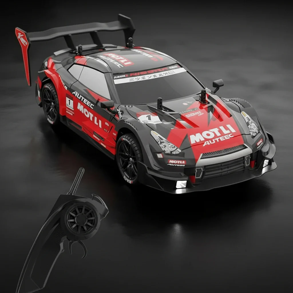 DRIFTVISION – 2.4 GHz all-wheel-drive drift car with realistic details - Image 7