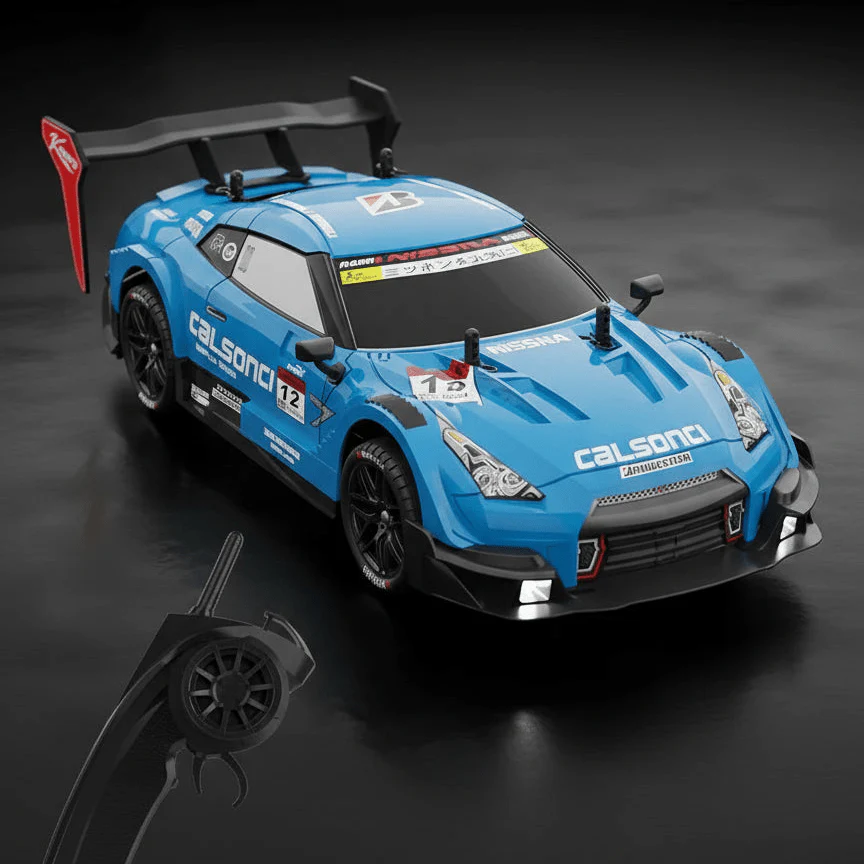 DRIFTVISION – 2.4 GHz all-wheel-drive drift car with realistic details - Image 8