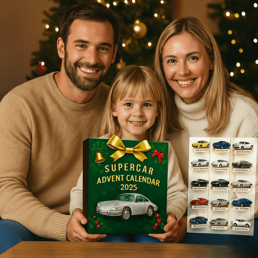 DRIVEVENTURE – Limited Supercar Advent Calendar with 24 Precise Miniature Models - Image 3