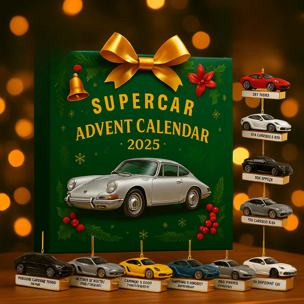 DRIVEVENTURE – Limited Supercar Advent Calendar with 24 Precise Miniature Models - Image 4