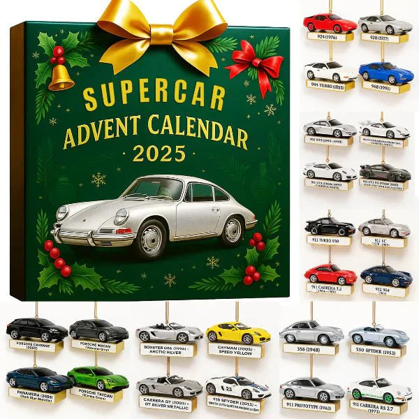 DRIVEVENTURE – Limited Supercar Advent Calendar with 24 Precise Miniature Models - Image 5