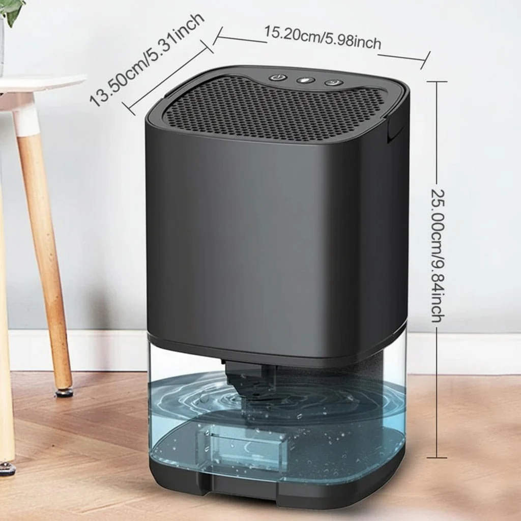 DRYLUME – Compact Portable Dehumidifier with Colored Ambient Light - Image 7