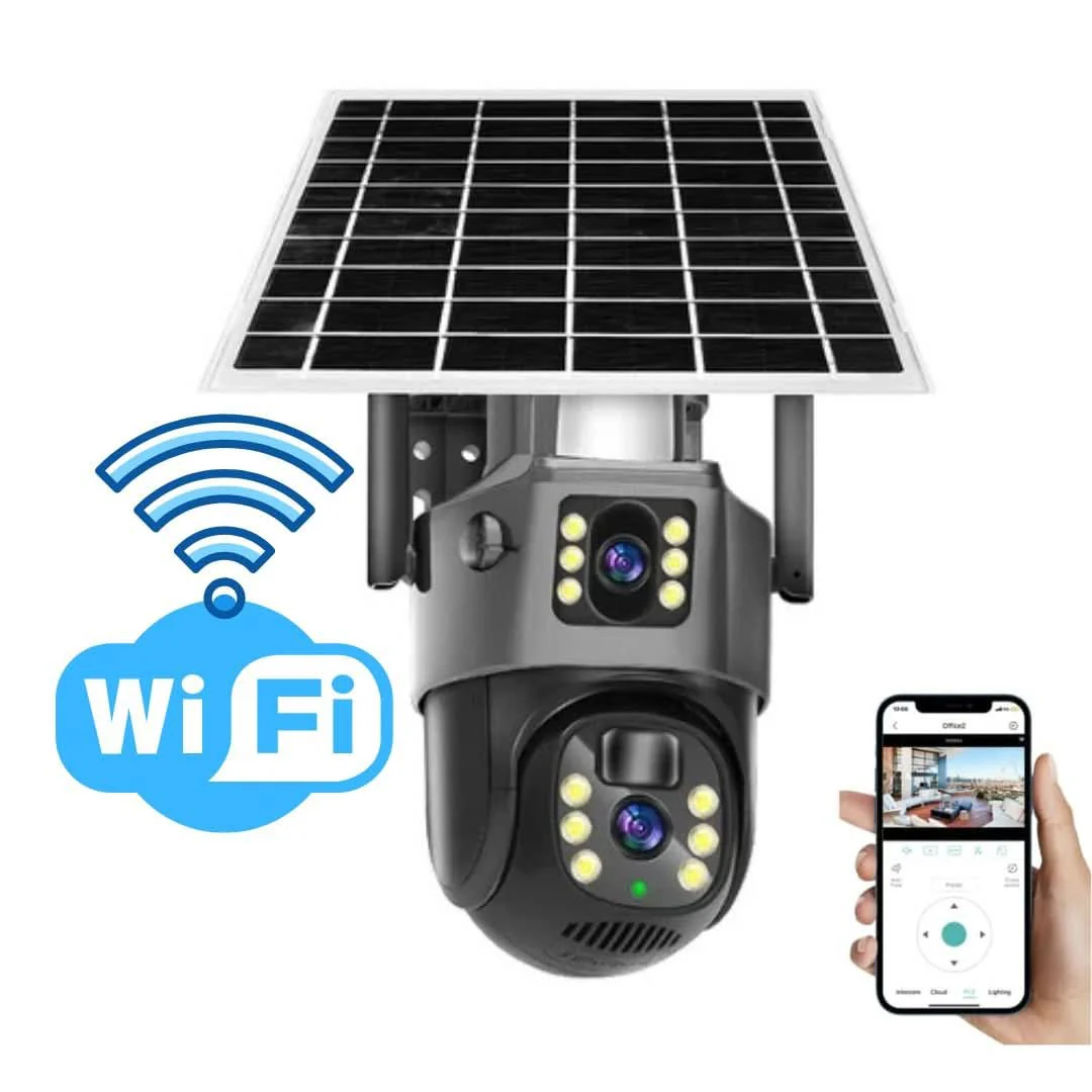 DualGuard Solar 4K - Wireless security camera with solar panel & 360° all-round view - Image 4