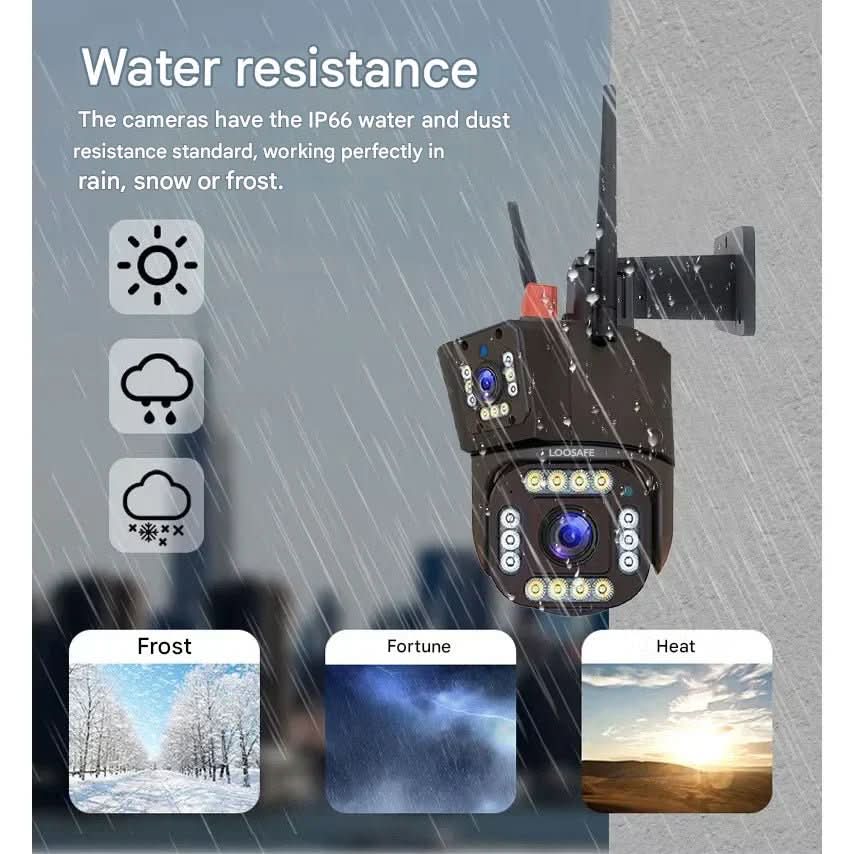 DualGuard Solar 4K - Wireless security camera with solar panel & 360° all-round view - Image 7