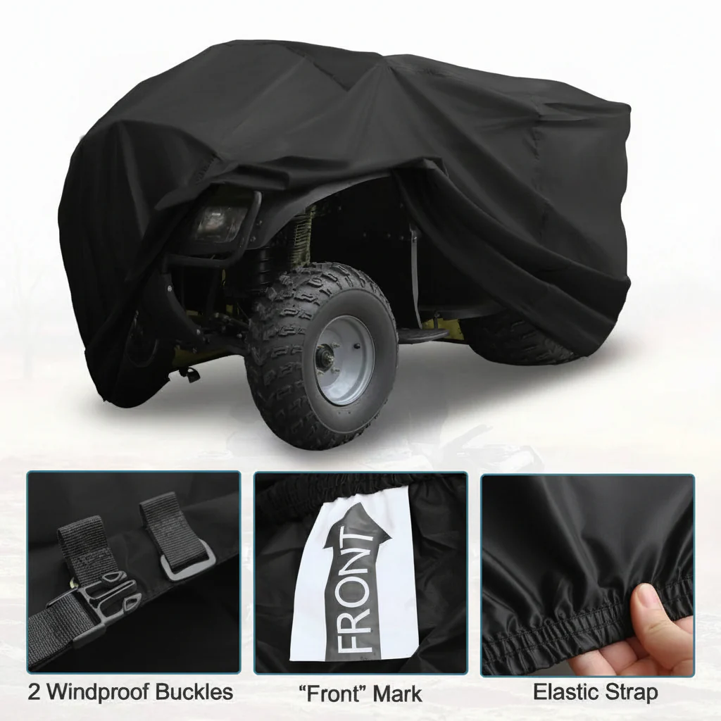 DURARIDE – Weatherproof waterproof ATV cover with UV protection - Image 5