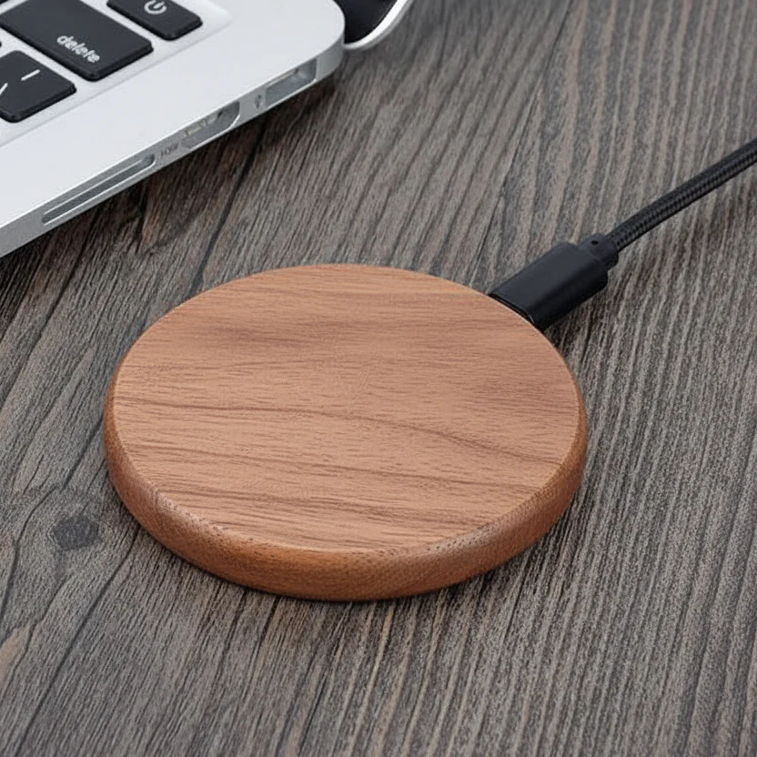 EARTHWATT – Sustainable Qi Fast Charger made of Bamboo with Overheat Protection - Image 7