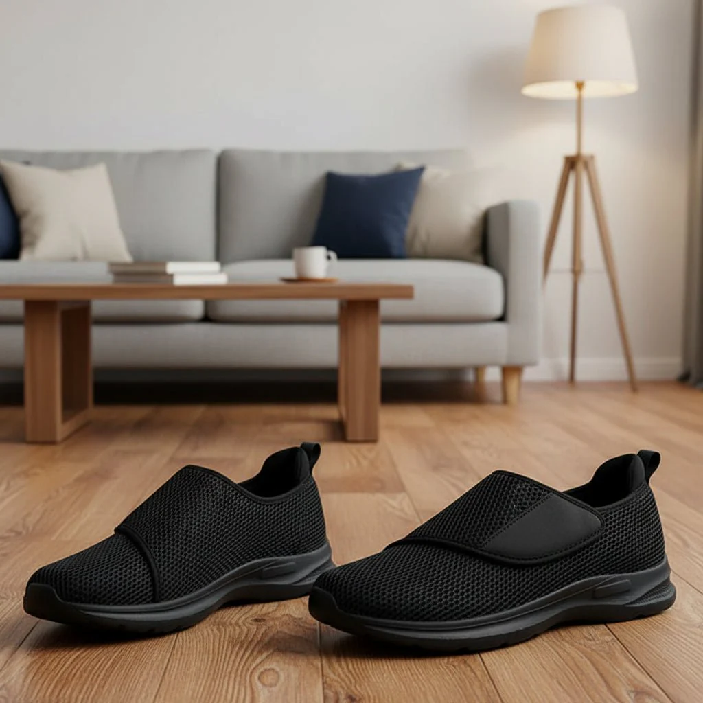 EASYADAPT – Adjustable Casual Shoes for Wide Feet with Pressure-Relieving Fit