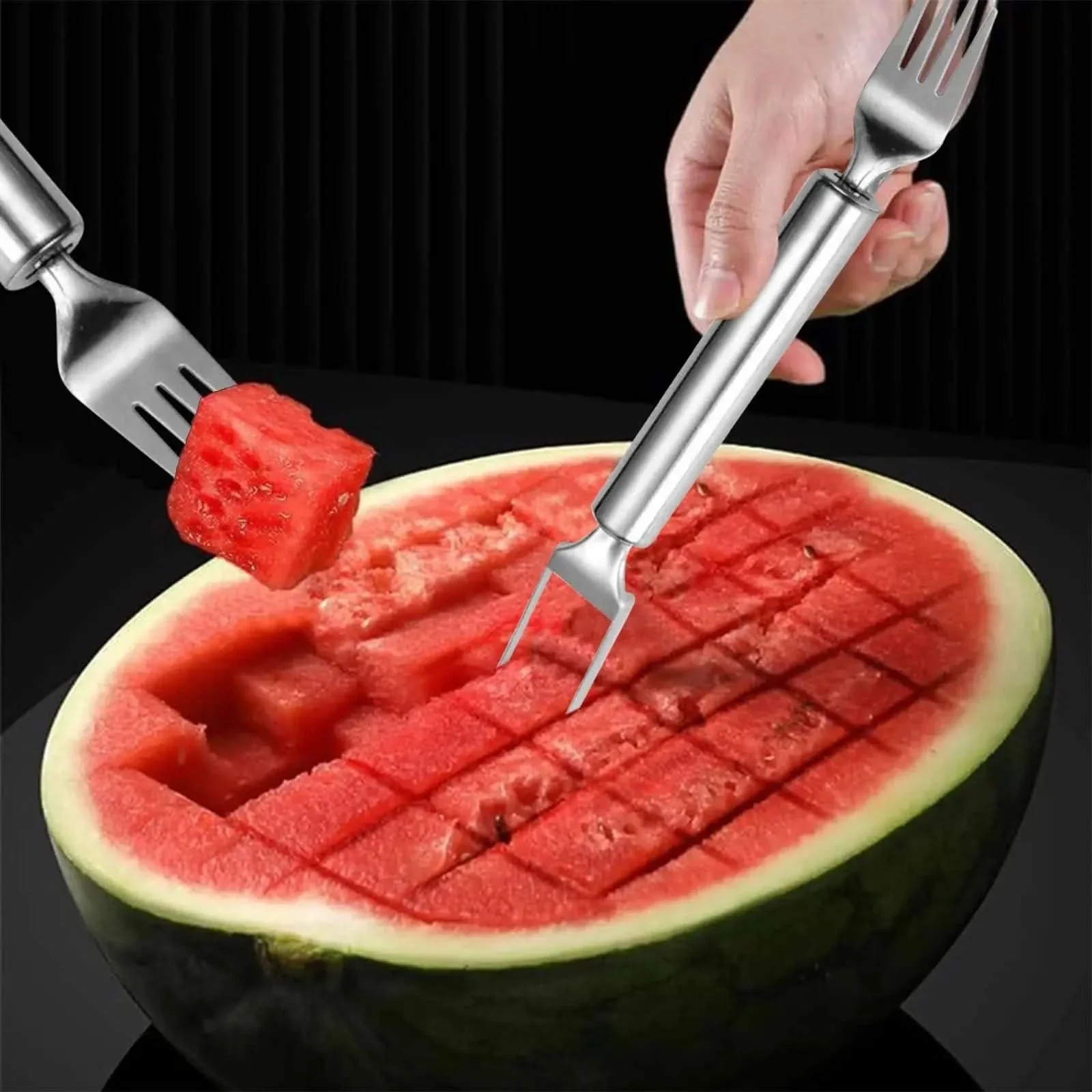 EasyFruit Duo – Fruit cutter with integrated fork for quick snack enjoyment - Image 6