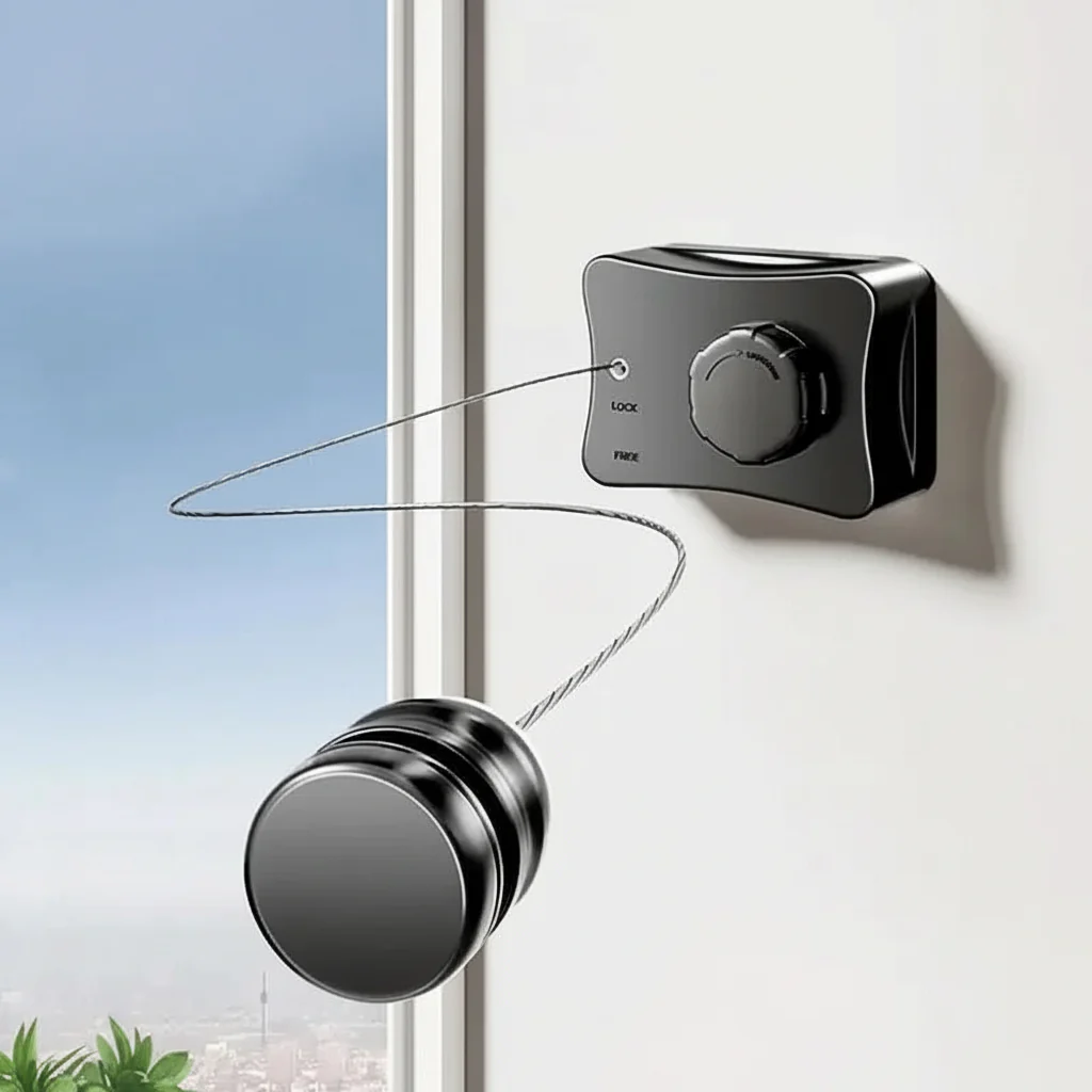 EASYHANG – Extendable Wall Clothesline - Image 4