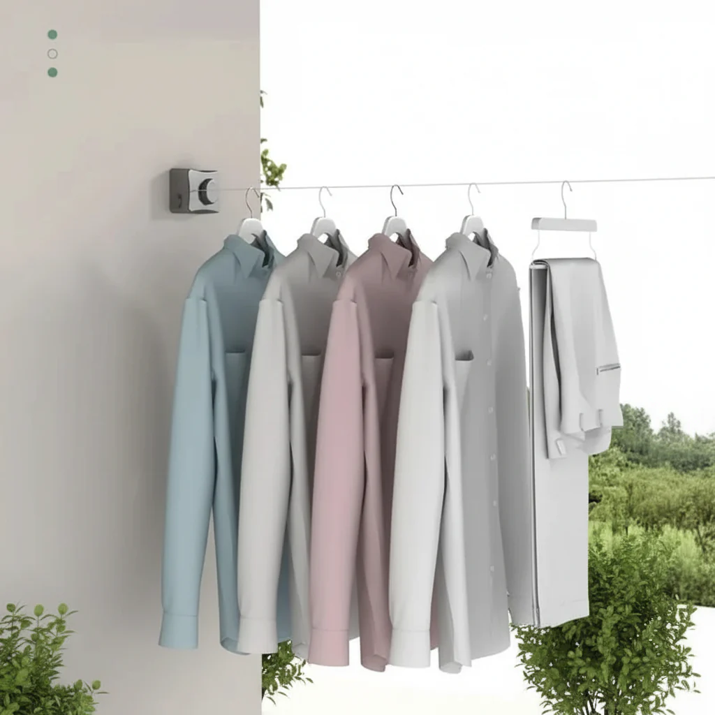 EASYHANG – Extendable Wall Clothesline - Image 5