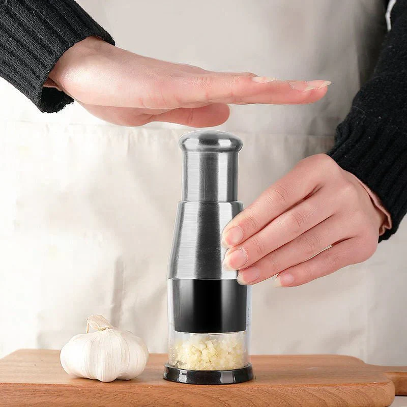 EASYMINCE – Compact Garlic Chopper with Durable Metal Blades - Image 4