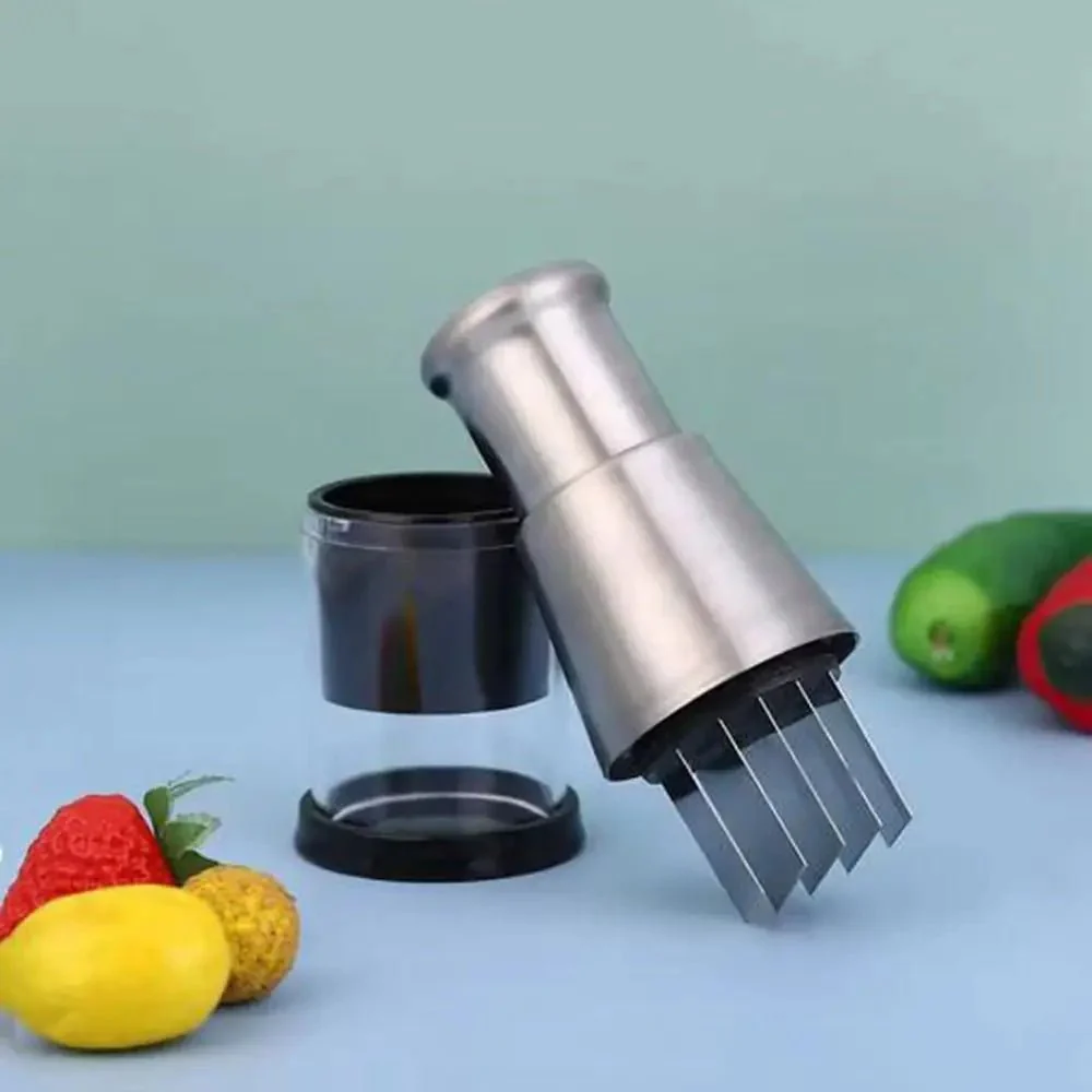 EASYMINCE – Compact Garlic Chopper with Durable Metal Blades - Image 5