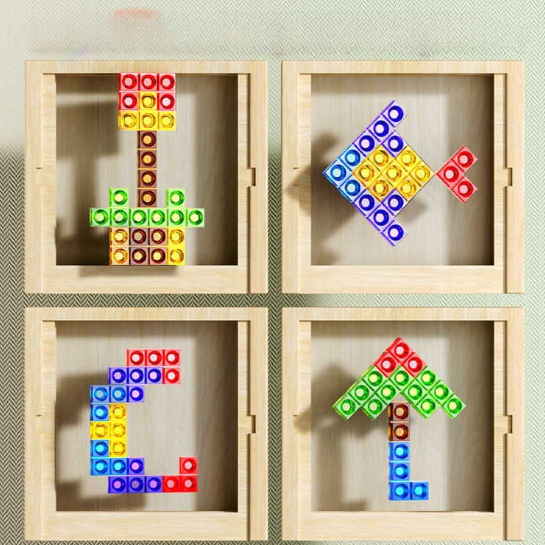 EcoBlock Tetris Board - Sustainable Tetris puzzle game for the whole family - Image 5