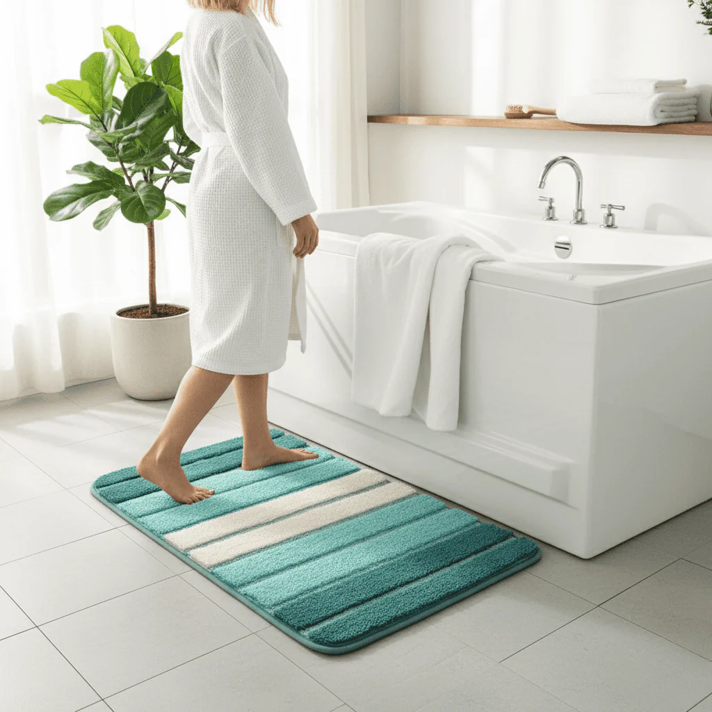 ECOFIBRA – Absorbent & quick-drying microfiber bath mat - Image 2
