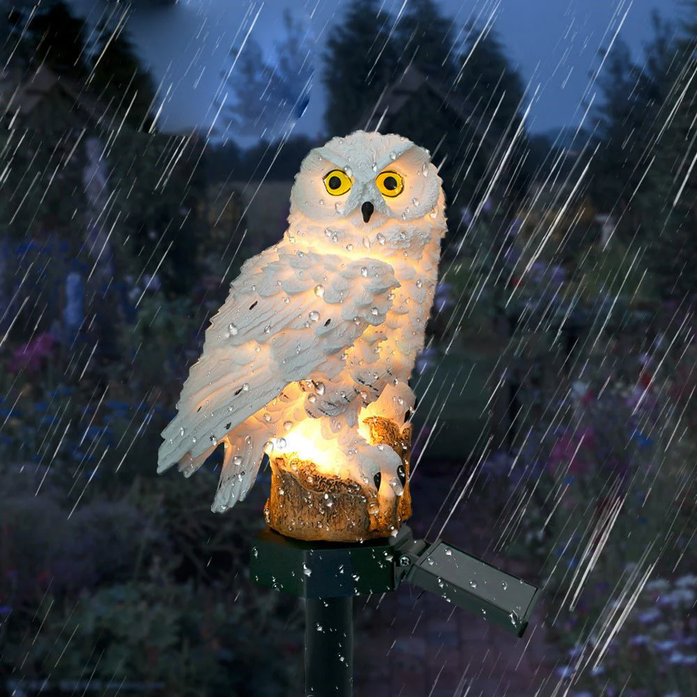 ECOOWL – Decorative Solar Owl Outdoor Light for Garden Decoration - Image 3