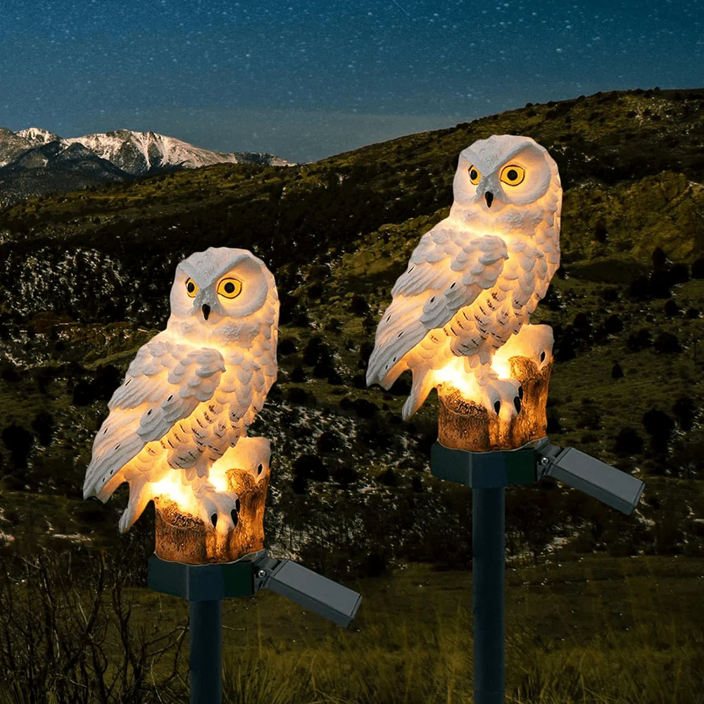 ECOOWL – Decorative Solar Owl Outdoor Light for Garden Decoration - Image 6
