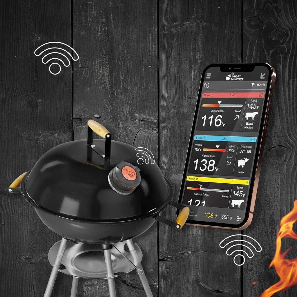 EcoTemp Pro - Cordless meat thermometer for BBQ & grill - Image 4