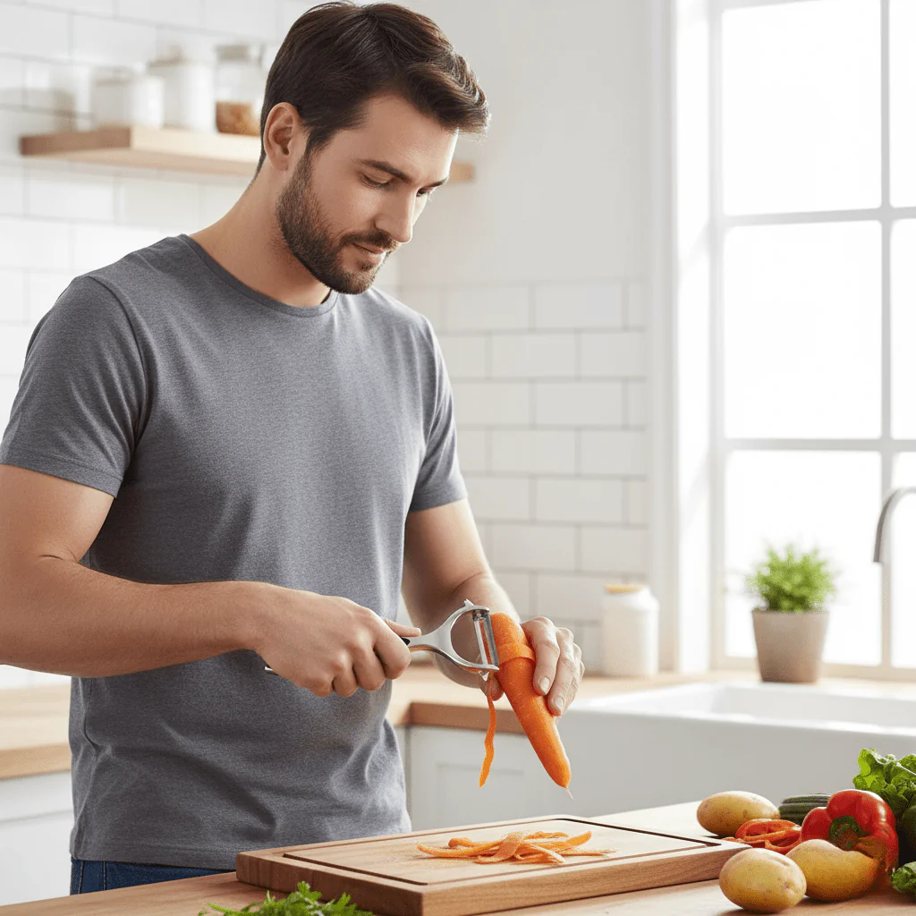 EdelPeeler – High-Quality Stainless Steel Peeler for Kitchen & Everyday Use - Image 3