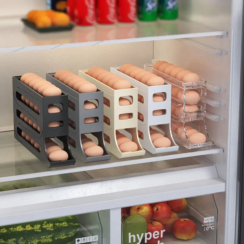 EGGROLLA – Egg storage box with large capacity and roll design for 30 eggs - Image 7