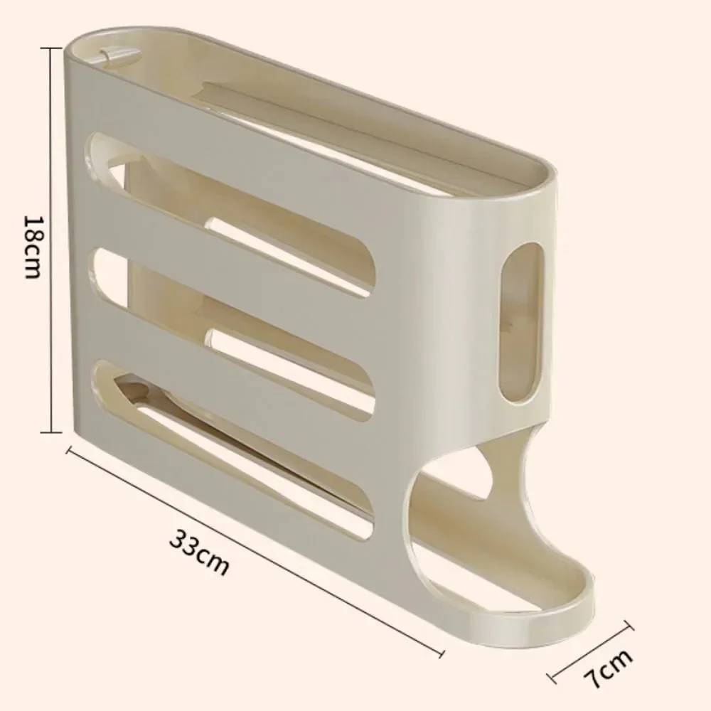 EGGSTAGE – 4-layer automatic egg dispenser for refrigerator organization - Image 7