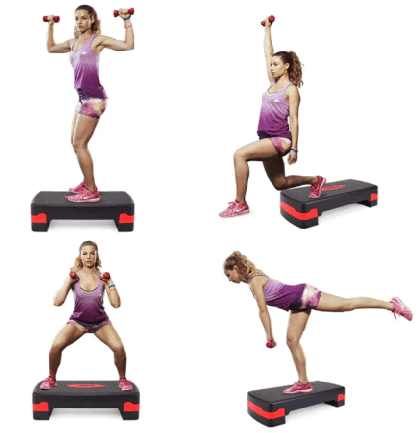 Adjustable Fit Step - Adjustable fitness stepper for versatile home workouts - Image 3