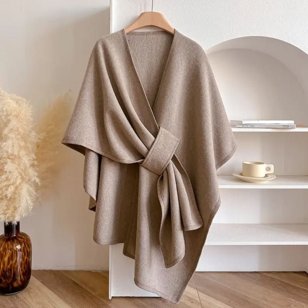 ICE SHINE SCARF Coat – Shimmering, Protective Winter Companion