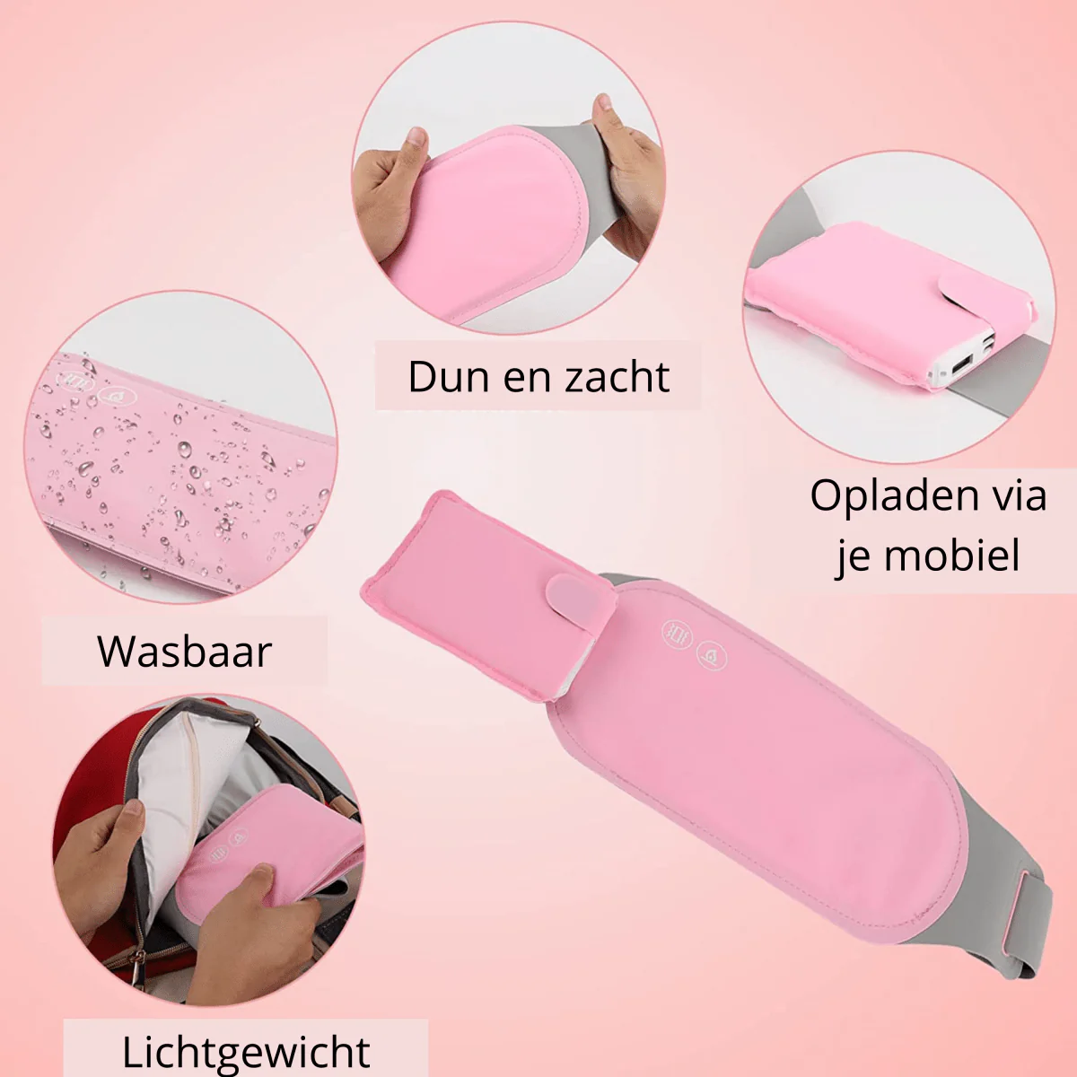 Electric Belly Warmer - Electric belly warmer with heat & vibration - Image 4