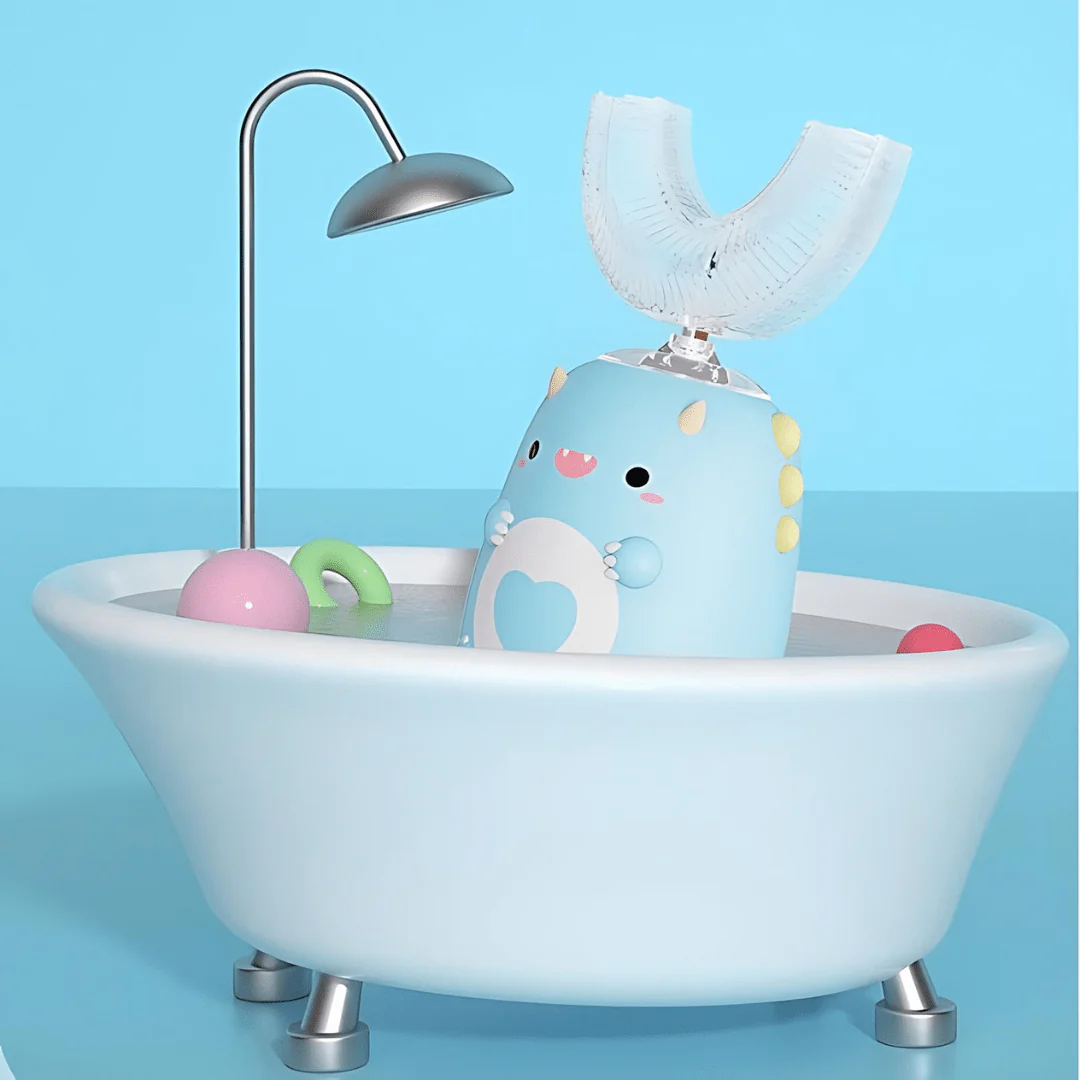 DINO BRUSH – Electric Children's Toothbrush with 360° Cleaning - Image 3