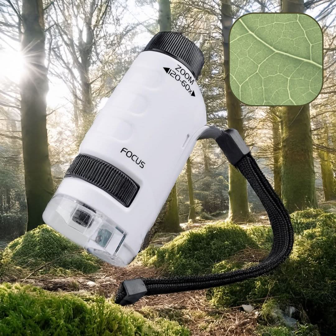DISCOVERY LENS – Montessori Children's Microscope for Playful Research & Nature Exploration - Image 4