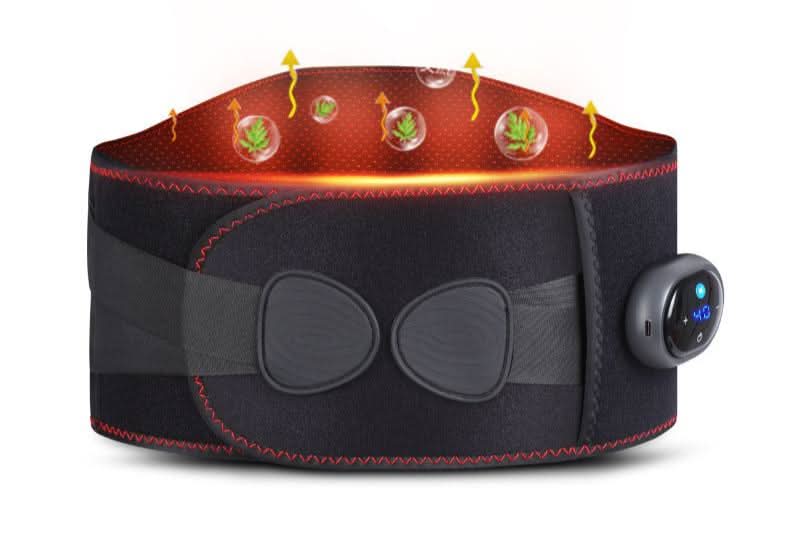 Bacrease Back Massager - Ergonomic back massager with infrared heat & vibration massage - Image 4