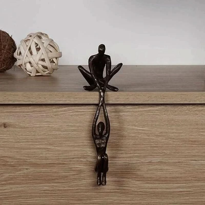 ETERNITY Sculpture - Decorative resin sculpture for love and balance - Image 2