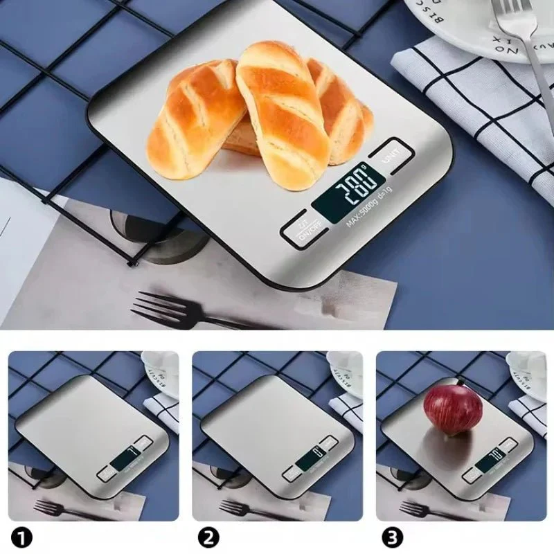 EXACTWEIGH – Digital kitchen scale for precise & easy weighing - Image 7