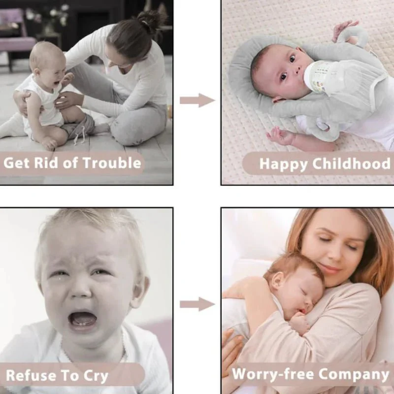 FEEDORIS – Nursing and Bottle Pillow for Babies with Integrated Bottle Holder - Image 14