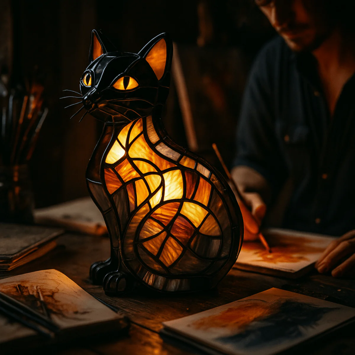 FELILUX – Playful LED Cat Night Light with Soft Ambient Glow - Image 6
